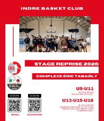 Stage août 2026 U13/U18